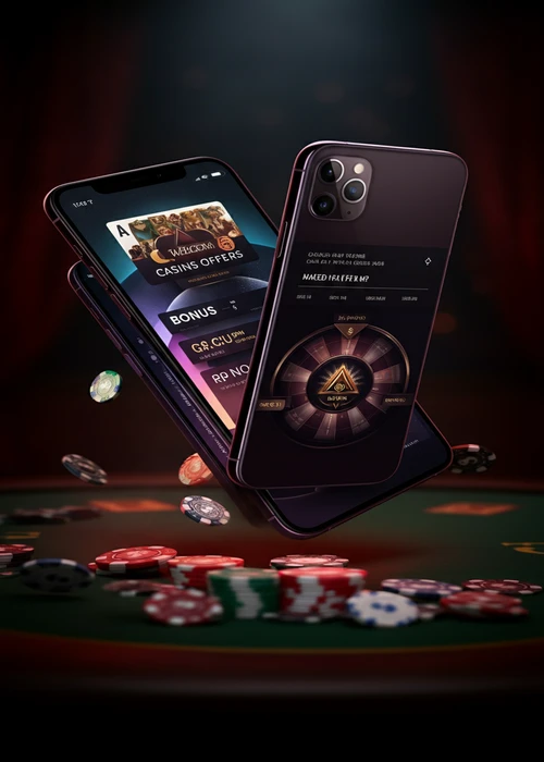 Vegastars Casino promotional banner showcasing a diverse array of welcome bonuses and free spins offers